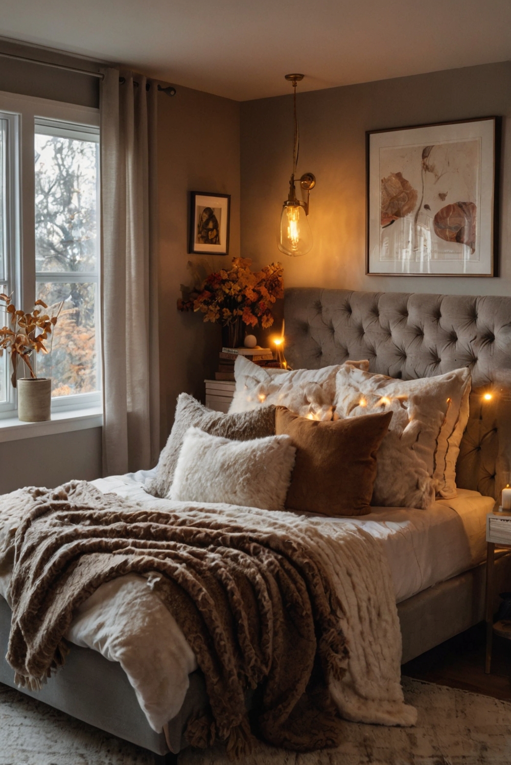 cozy bedroom decor, fall bedroom ideas, bedroom upgrade inspiration, home decor essentials, beautiful bedroom accessories