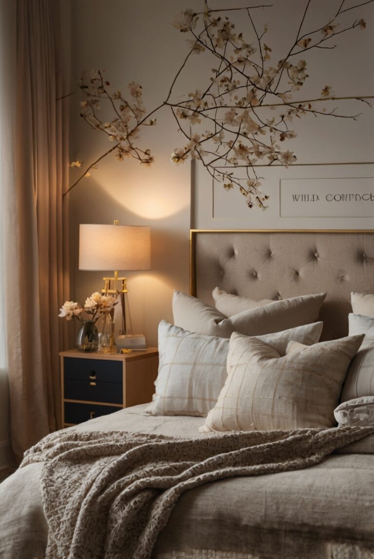 Fall bedroom decor, Cozy bedroom ideas, Bedroom makeover, Fall bedding, Bedroom aesthetics